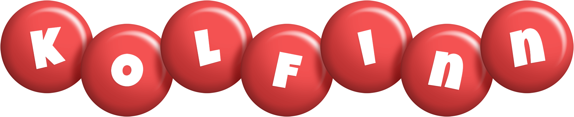 Kolfinn candy-red logo