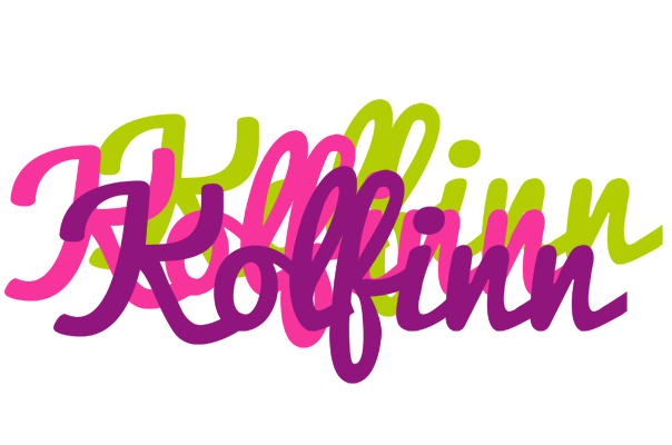 Kolfinn flowers logo