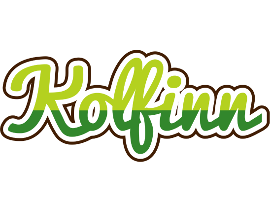 Kolfinn golfing logo