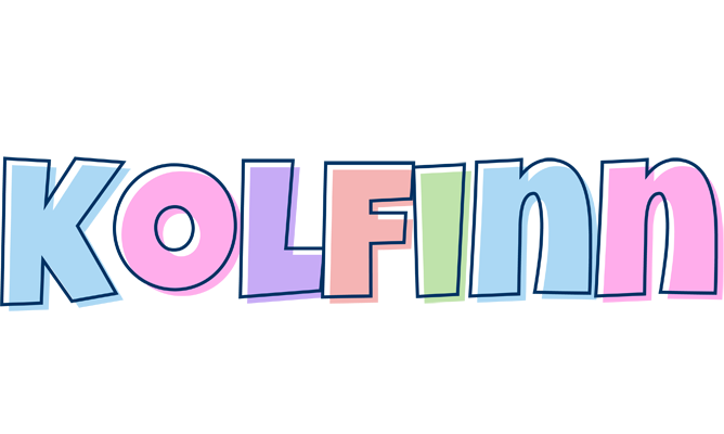 Kolfinn pastel logo