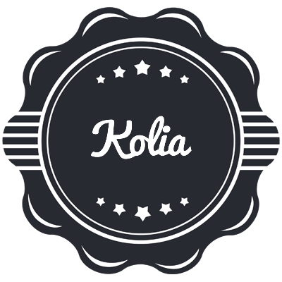 Kolia badge logo