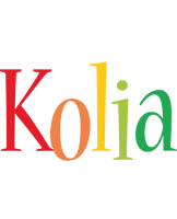 Kolia birthday logo