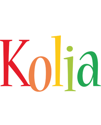 Kolia birthday logo