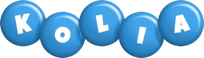 Kolia candy-blue logo