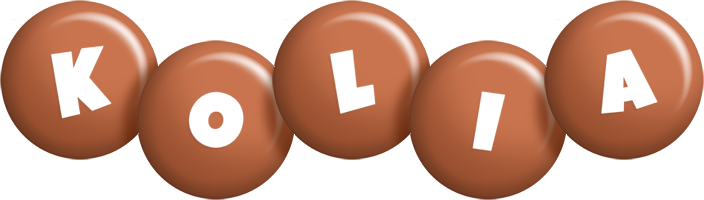 Kolia candy-brown logo