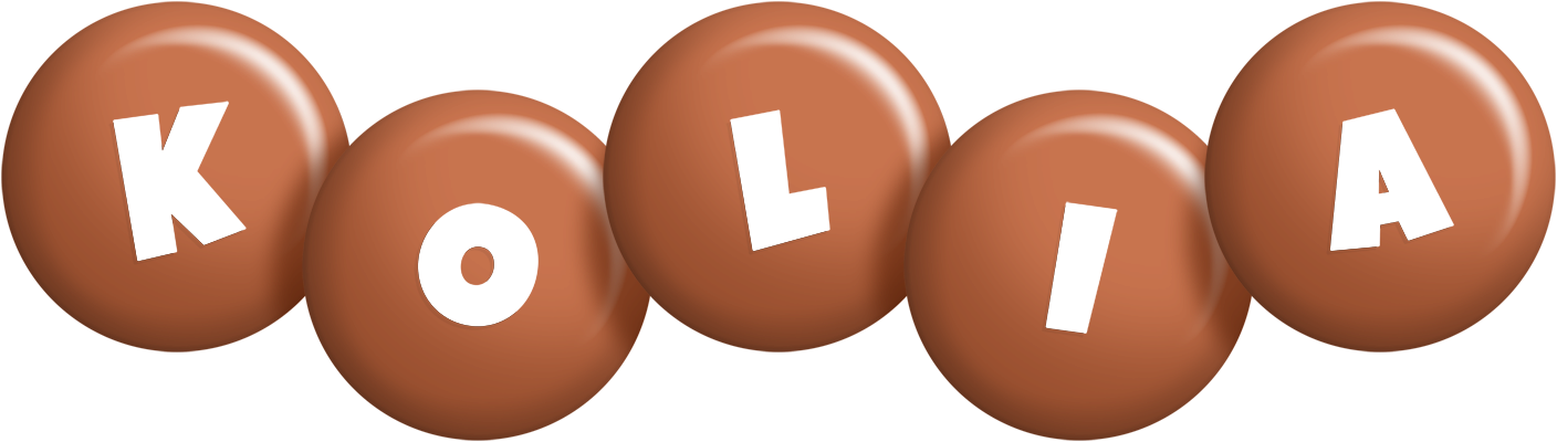 Kolia candy-brown logo