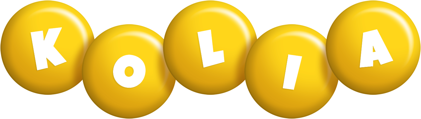 Kolia candy-yellow logo