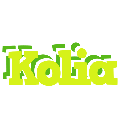 Kolia citrus logo