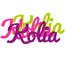Kolia flowers logo