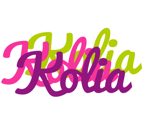 Kolia flowers logo