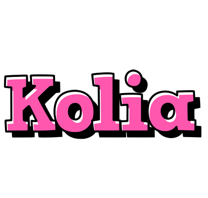 Kolia girlish logo