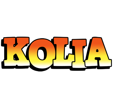 Kolia sunset logo