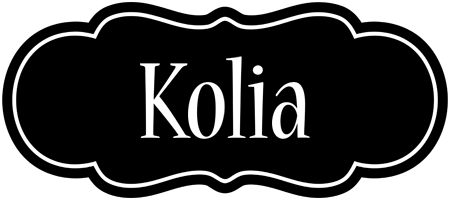 Kolia welcome logo