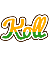 Koll banana logo