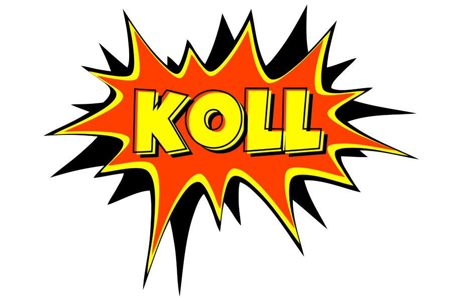 Koll bazinga logo