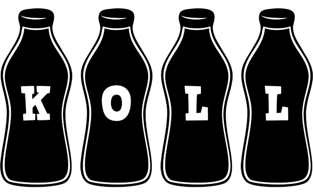 Koll bottle logo