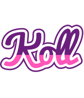 Koll cheerful logo