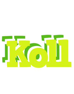 Koll citrus logo