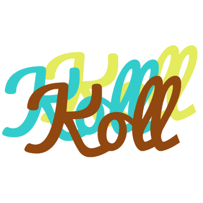 Koll cupcake logo