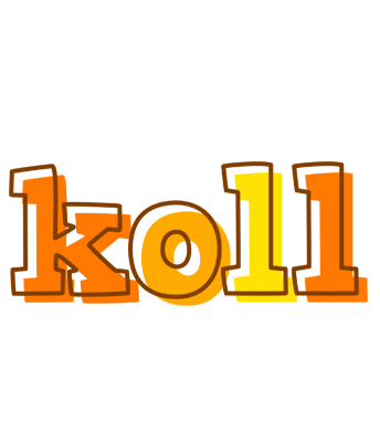 Koll desert logo