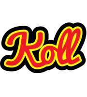 Koll fireman logo