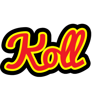 Koll fireman logo