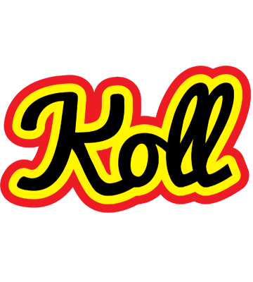 Koll flaming logo