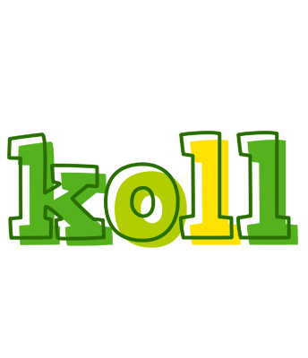 Koll juice logo