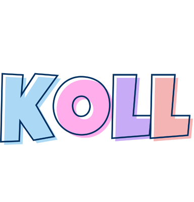 Koll pastel logo