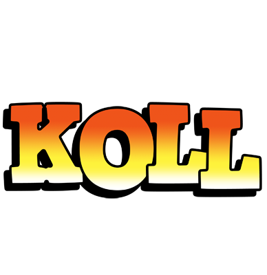 Koll sunset logo