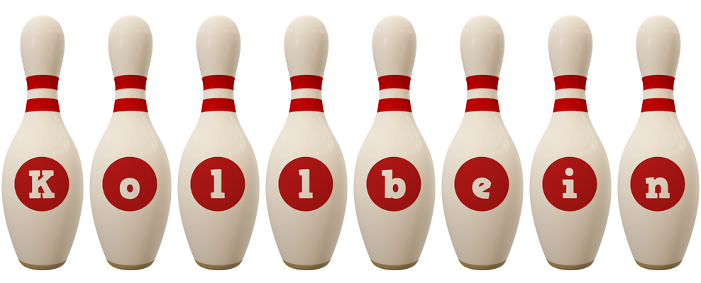 Kollbein bowling-pin logo