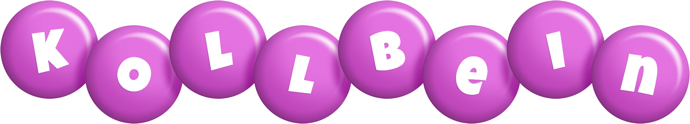 Kollbein candy-purple logo