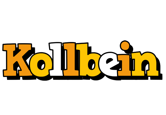 Kollbein cartoon logo