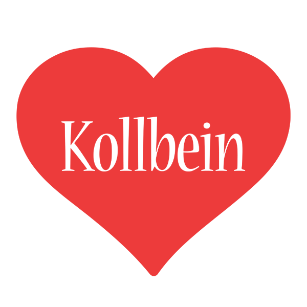 Kollbein love logo