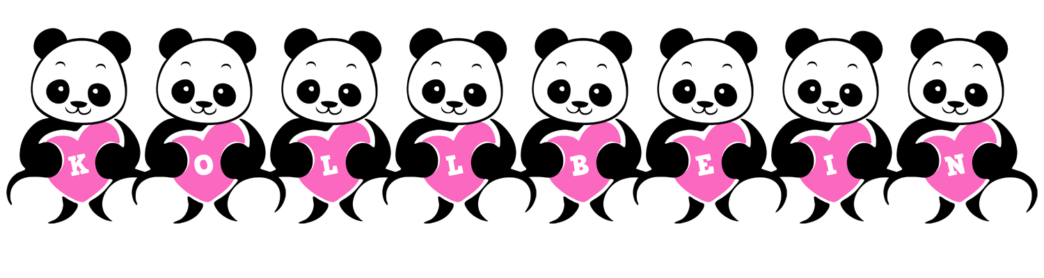 Kollbein love-panda logo