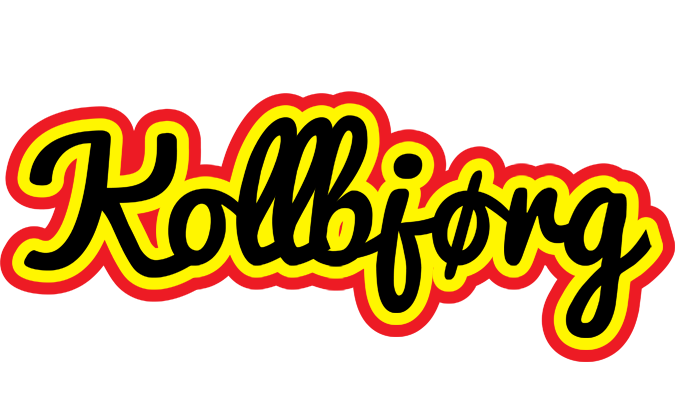 Kollbjørg flaming logo