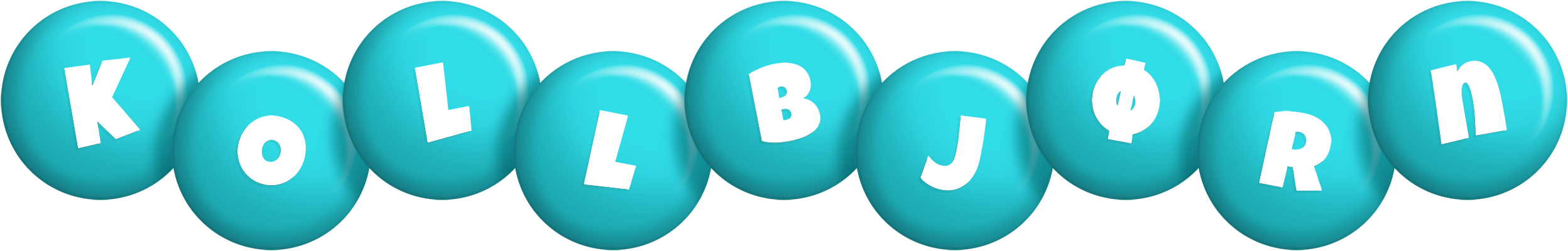 Kollbjørn candy-azur logo