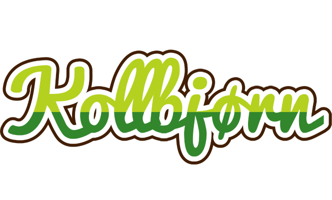 Kollbjørn golfing logo