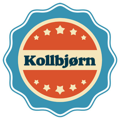 Kollbjørn labels logo