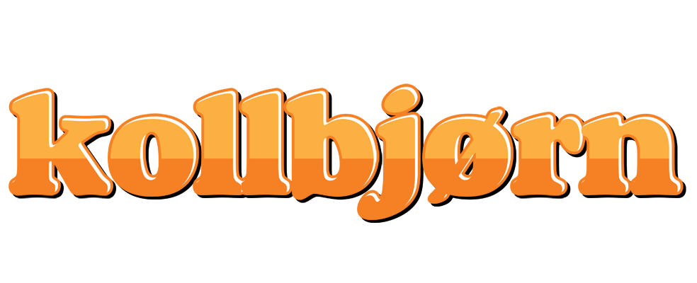 Kollbjørn orange logo