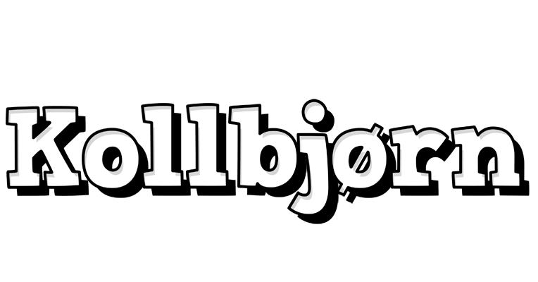 Kollbjørn snowing logo