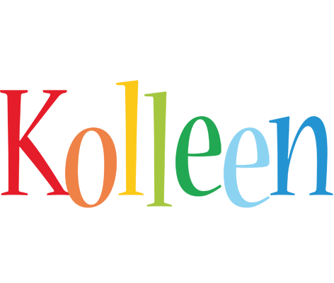 Kolleen birthday logo