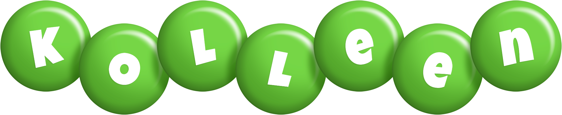 Kolleen candy-green logo