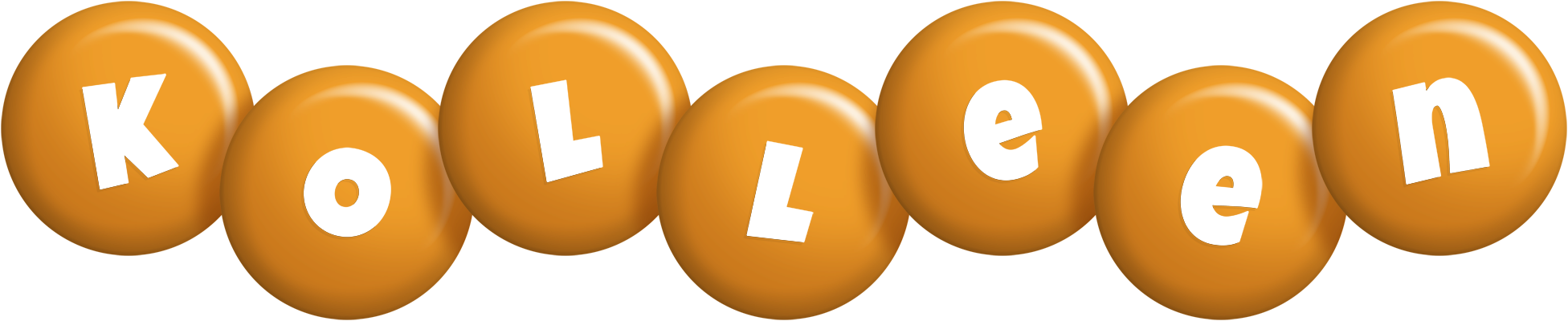 Kolleen candy-orange logo