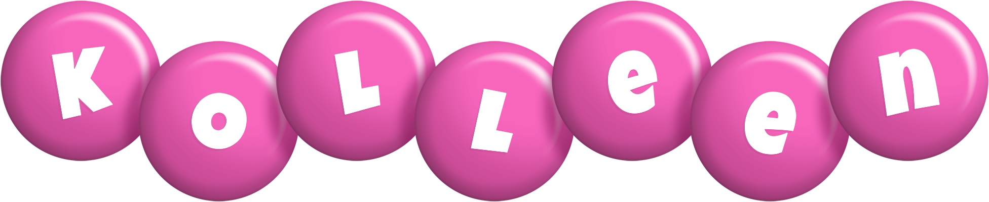 Kolleen candy-pink logo
