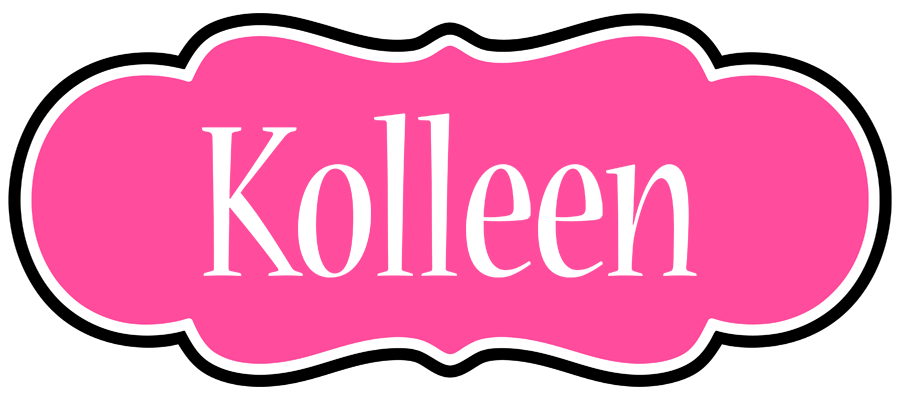 Kolleen invitation logo
