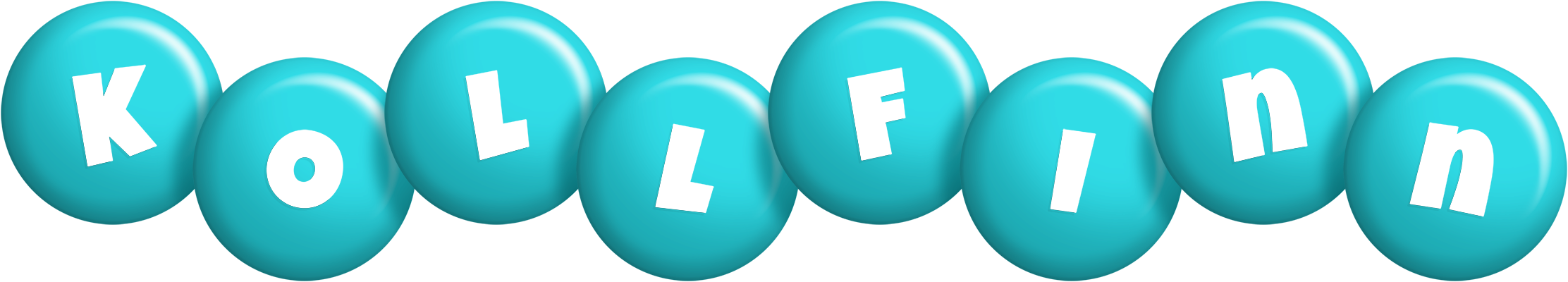 Kollfinn candy-azur logo