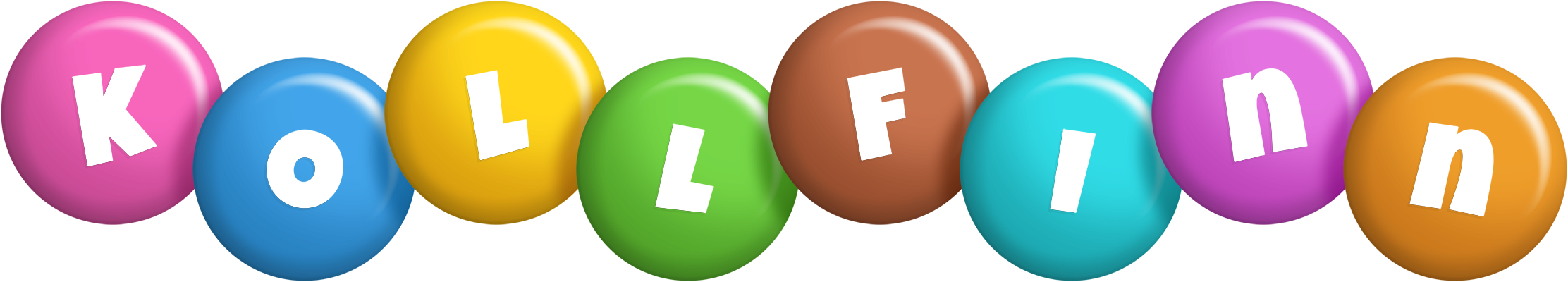 Kollfinn candy logo