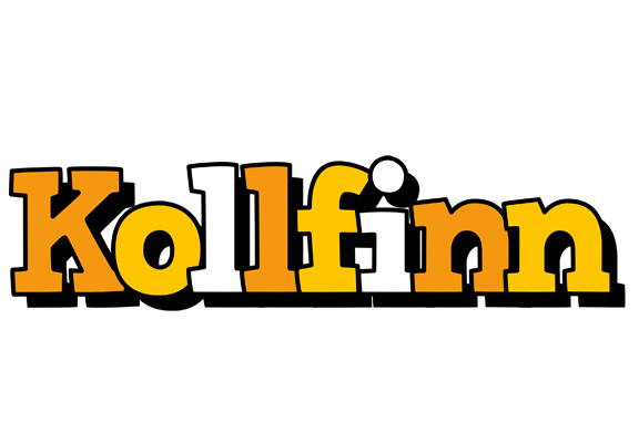 Kollfinn cartoon logo