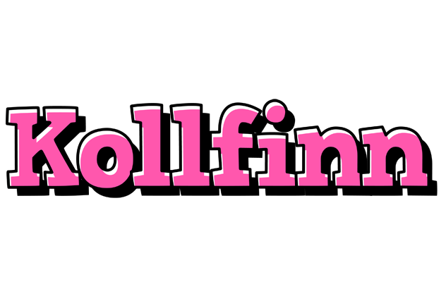 Kollfinn girlish logo